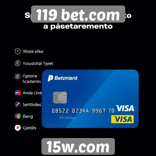 Métodos de pagamento aceitos no 119 bet.com
